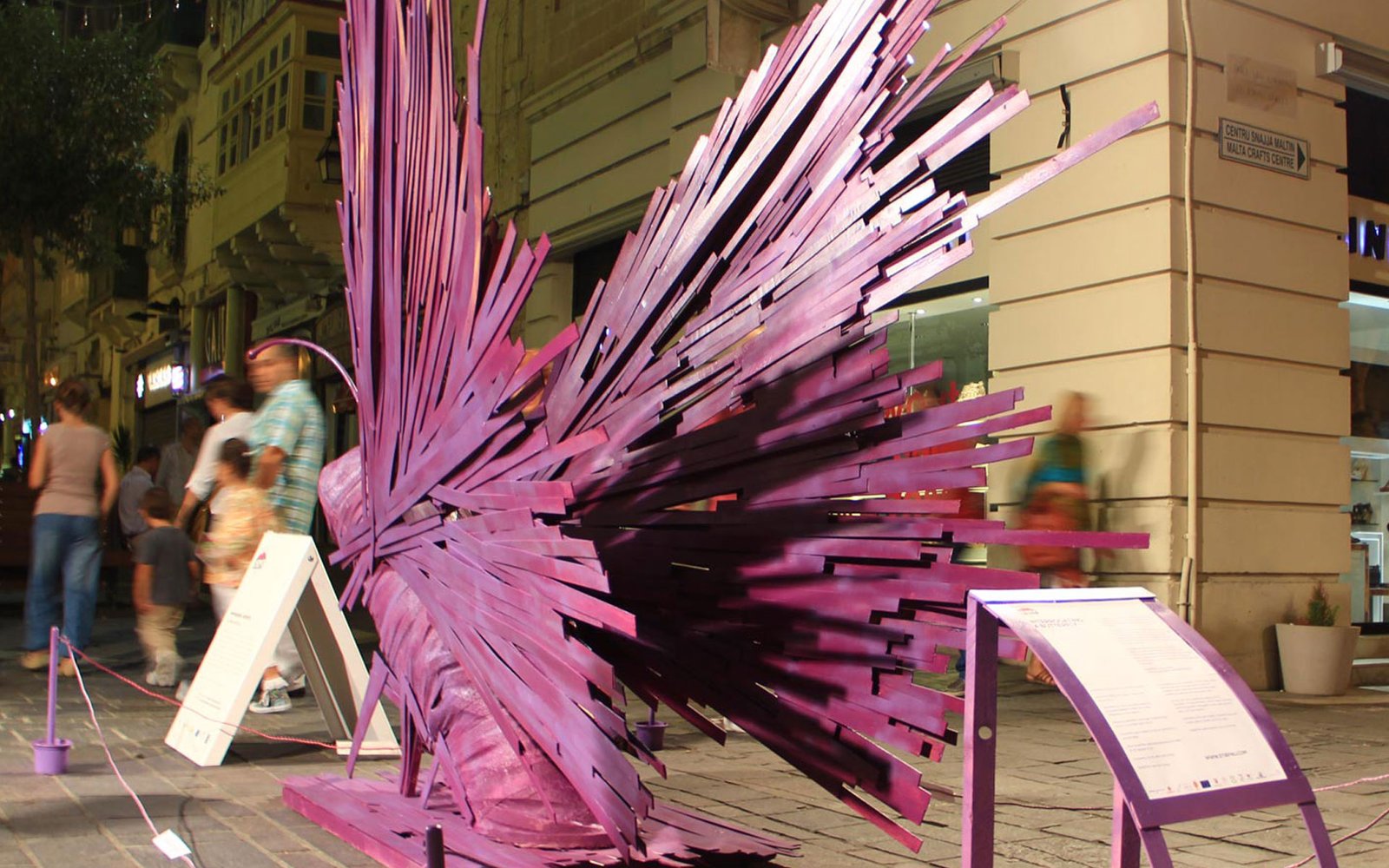 Interrogating a Butterfly Installation on site